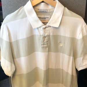 American Eagle polo shirt.